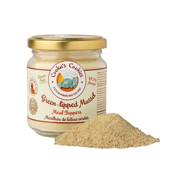 Cookas Cookies Topping & Tilskud Til Hundens Foder Green Lipped Mussel